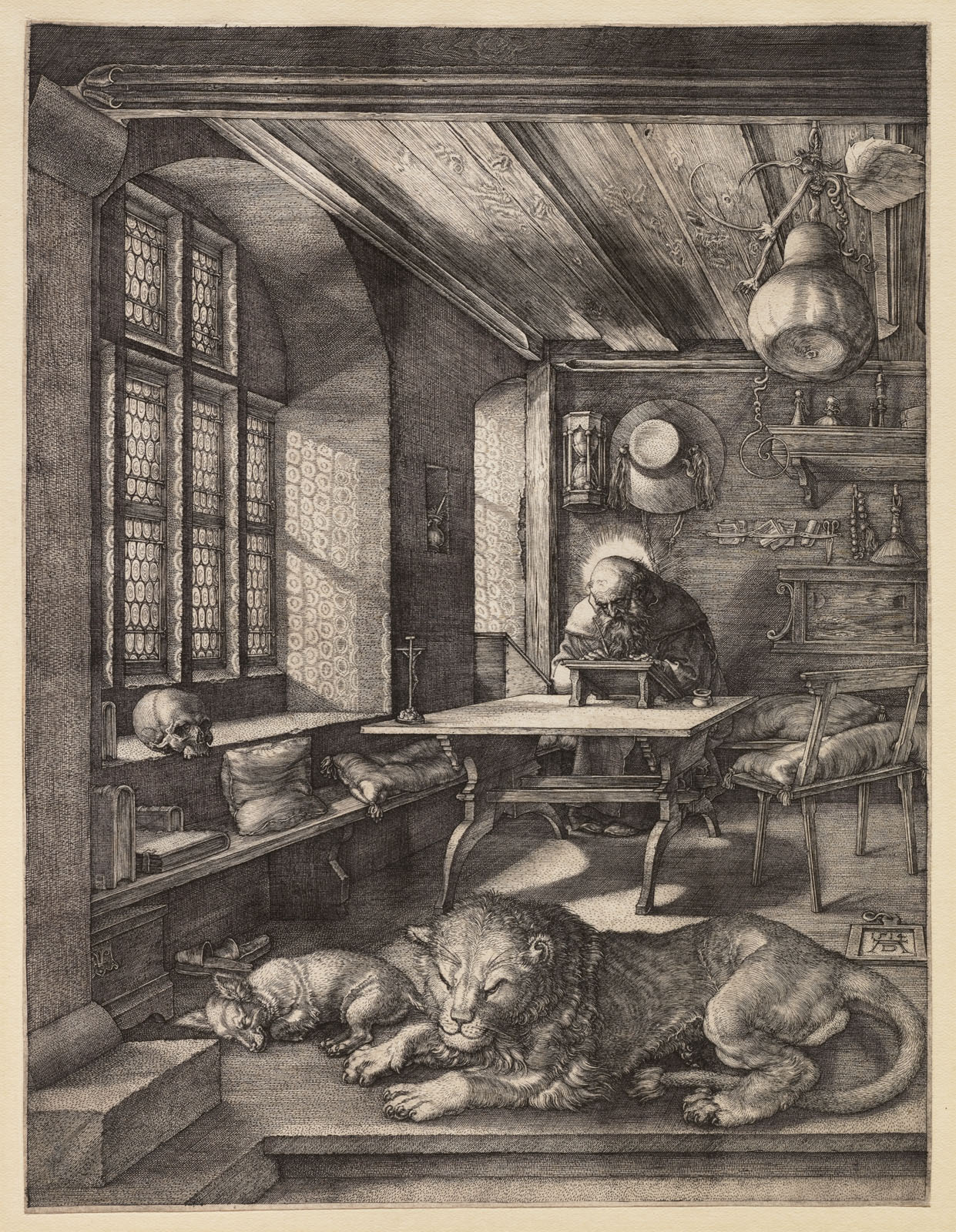 Saint Jerome in His Study